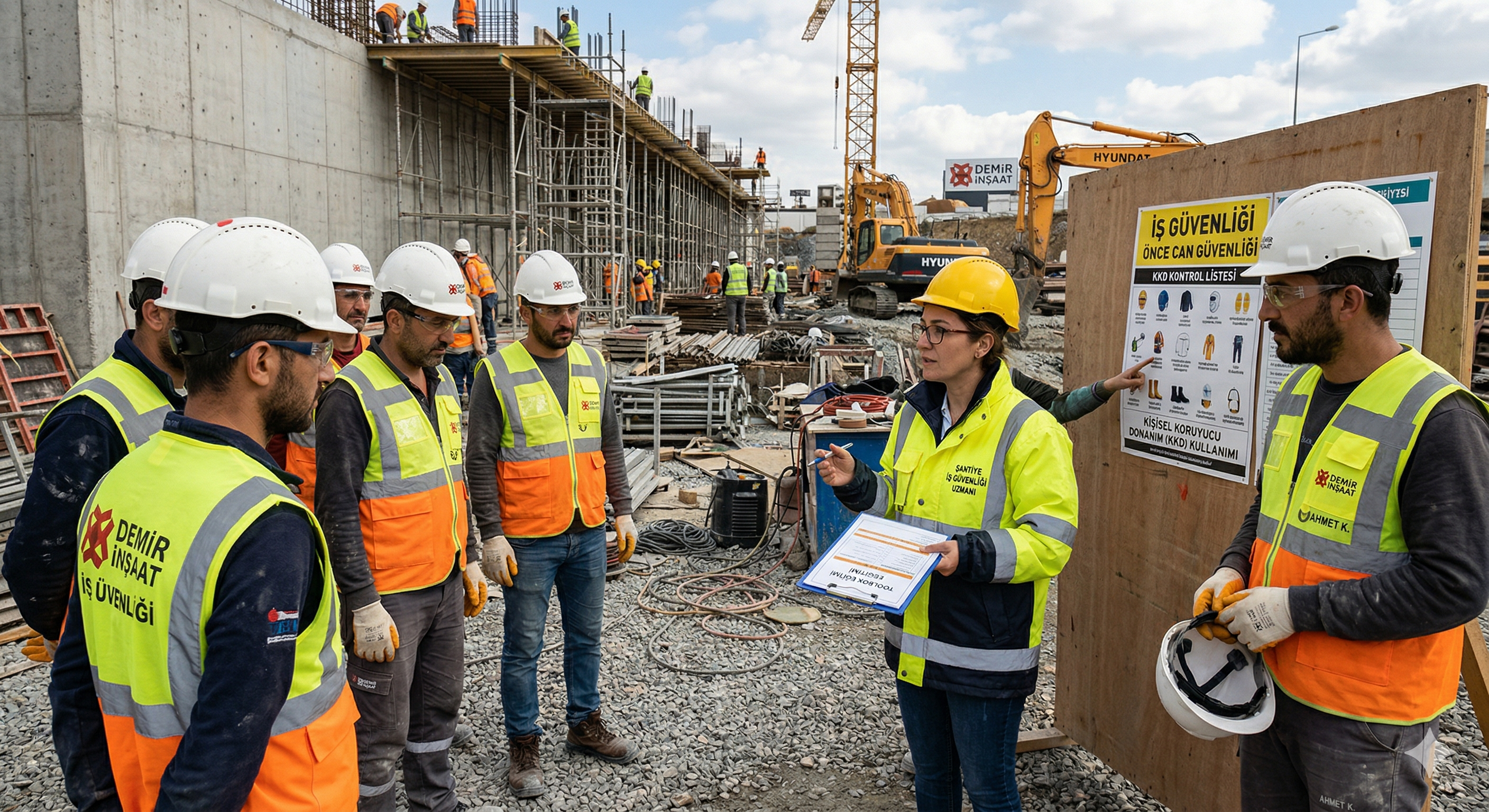 İş Güvenliği Uzmanı Sahada